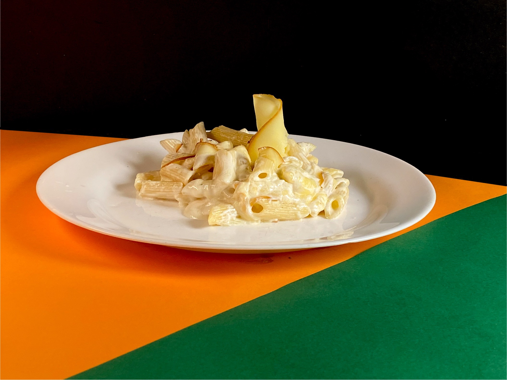 Penne quatro queijos